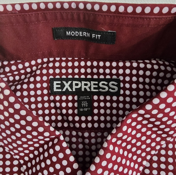 Express Moderm Fit Men's Dress Shirt. Size XXL - Picture 2 of 3